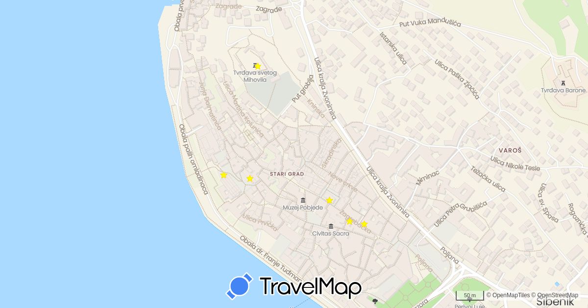 TravelMap itinerary: driving