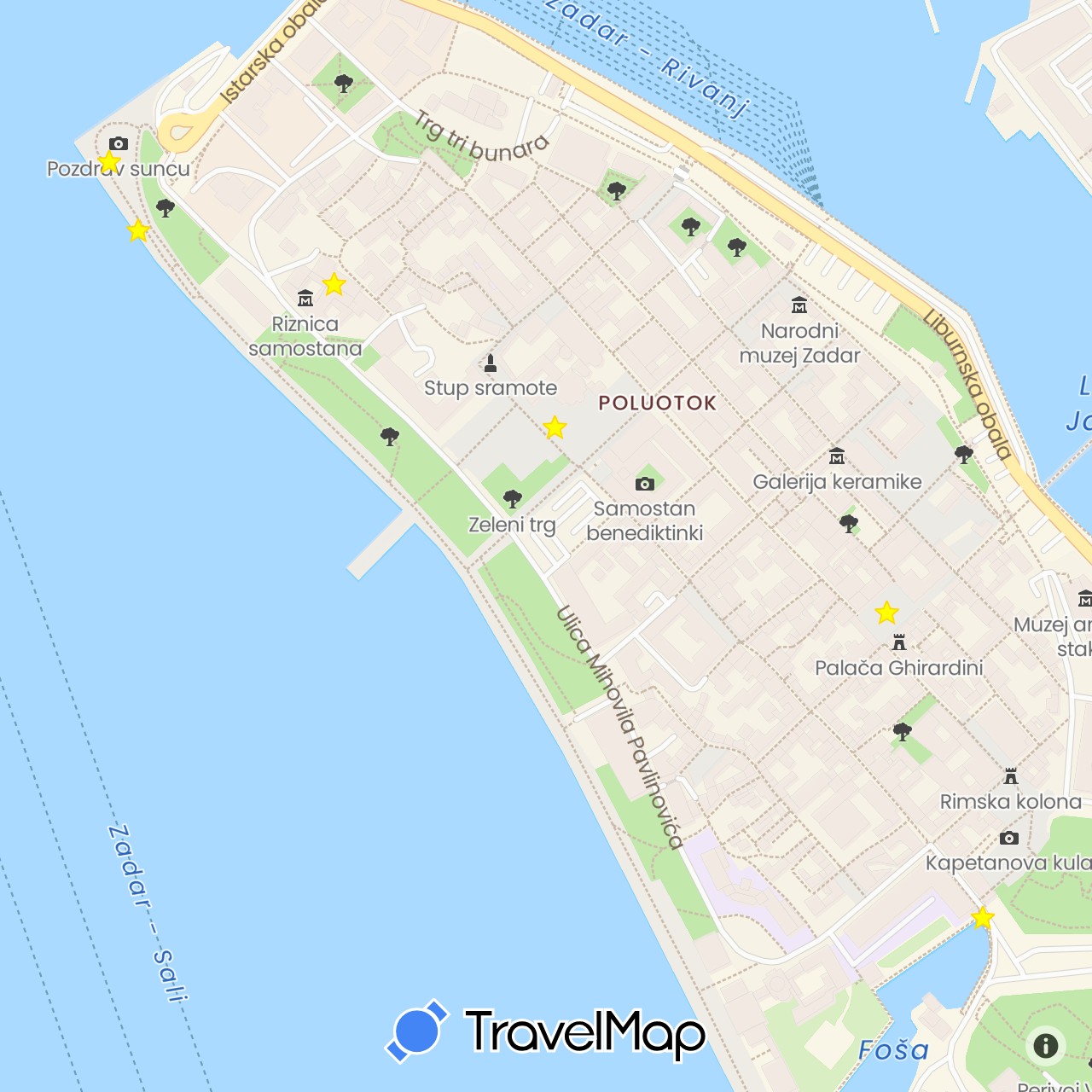 TravelMap itinerary: driving