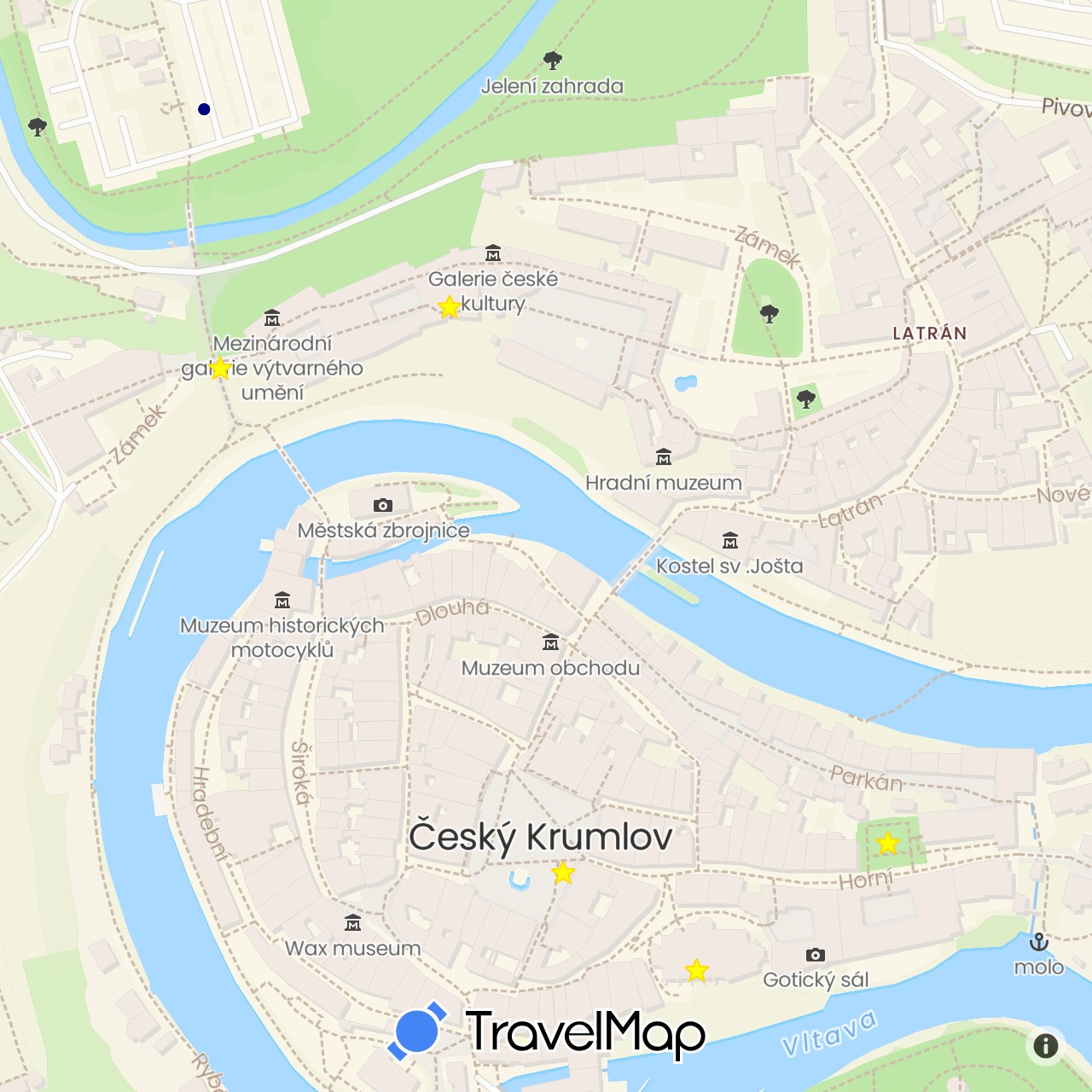 TravelMap itinerary: driving
