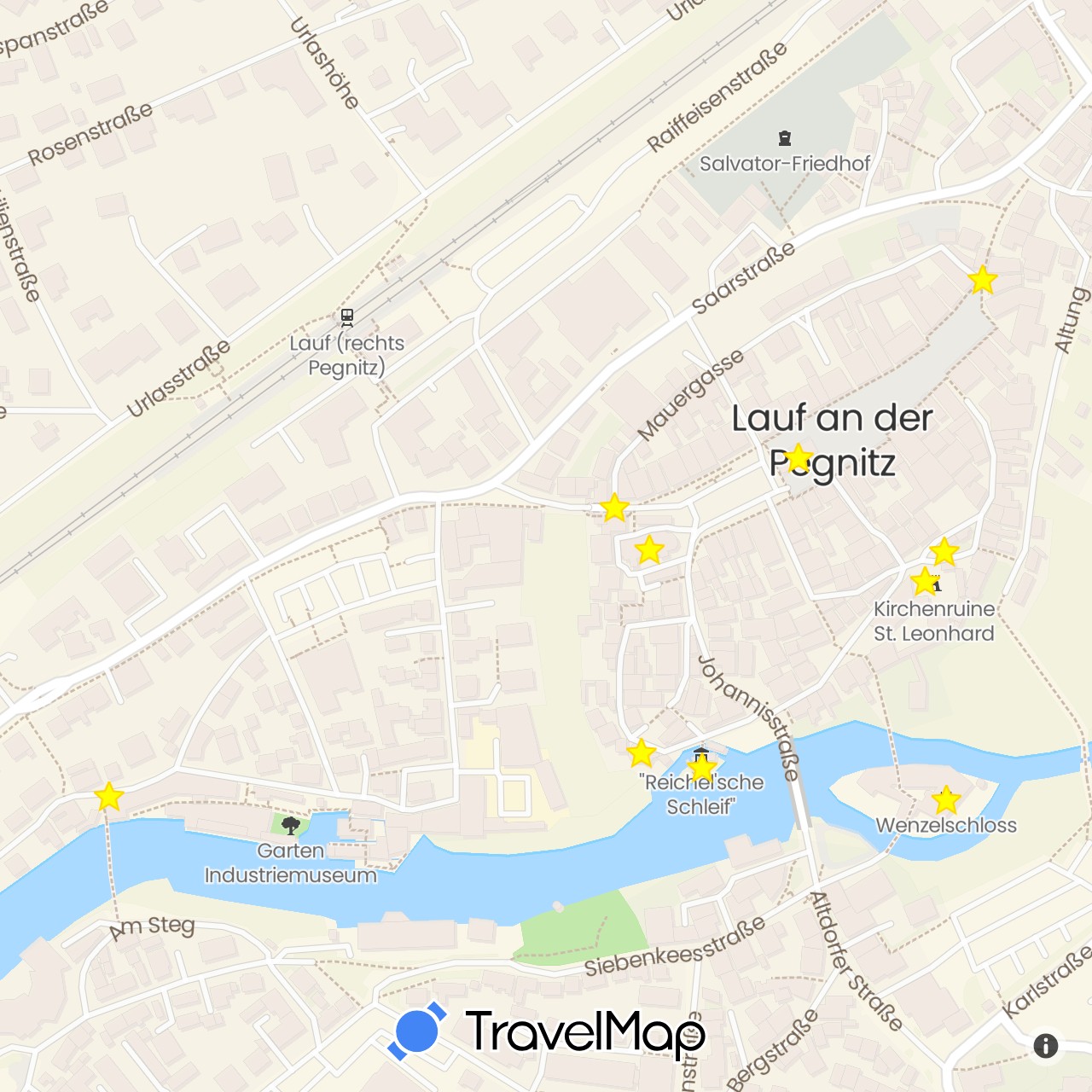 TravelMap itinerary: driving