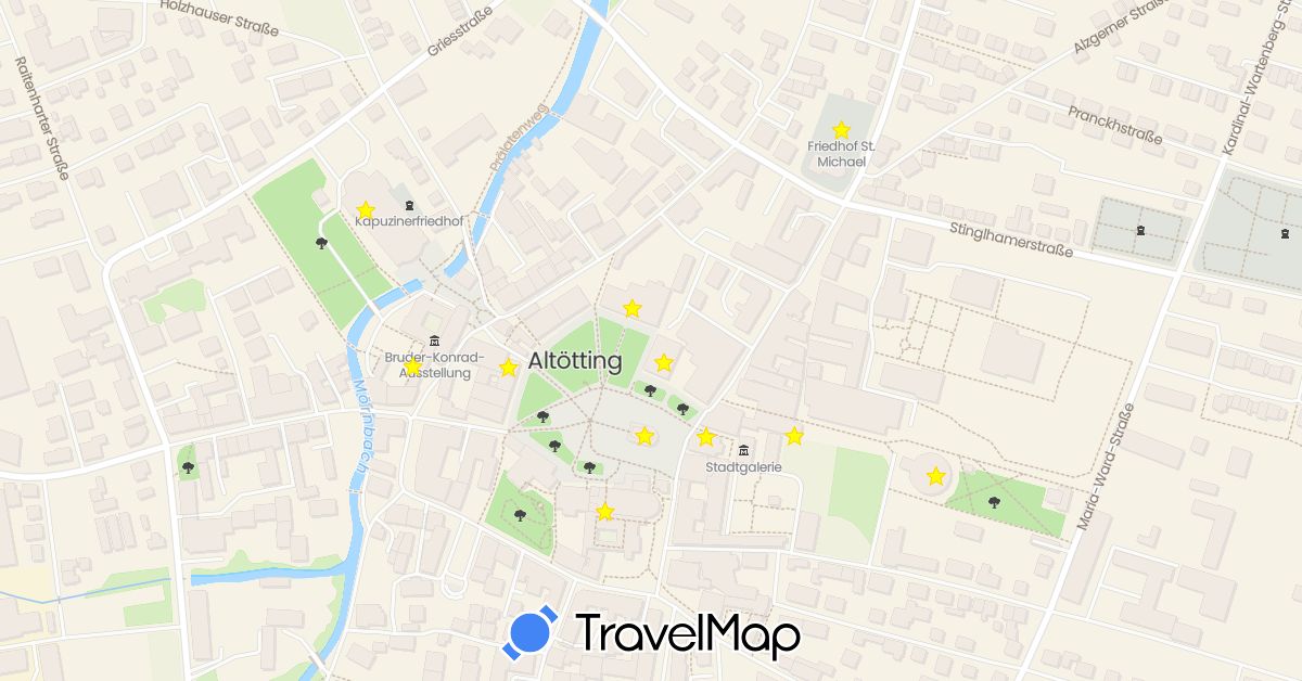 TravelMap itinerary: driving